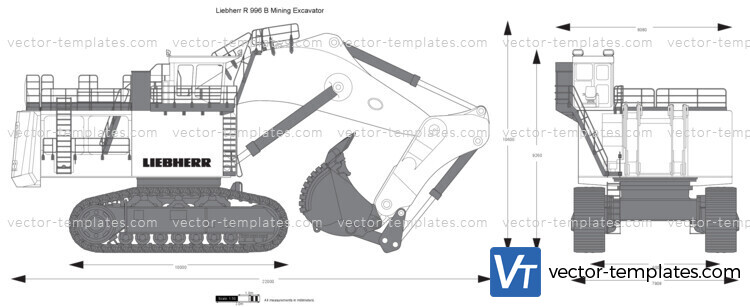 Liebherr R 996 B Mining Excavator