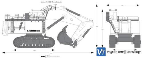 Liebherr R 996 B Mining Excavator