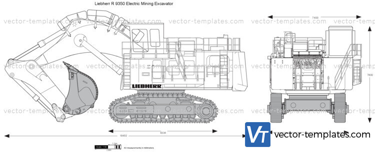 Liebherr R 9350 Electric Mining Excavator