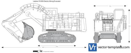 Liebherr R 9350 Electric Mining Excavator