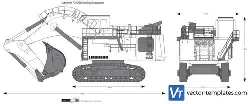 Liebherr R 9350 Mining Excavator