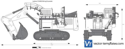 Liebherr R 9400 Mining Excavator