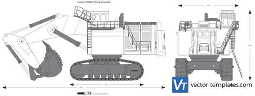 Liebherr R 9800 Mining Excavator