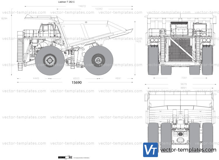 Liebherr T 282 C Dump Truck