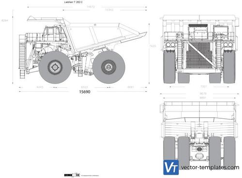 Liebherr T 282 C Dump Truck