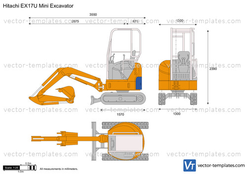 Hitachi EX17U Mini Excavator