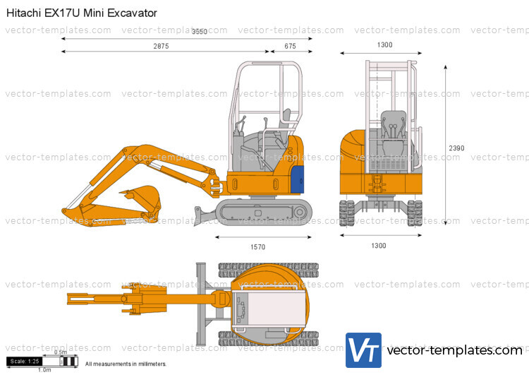 Hitachi EX17U Mini Excavator