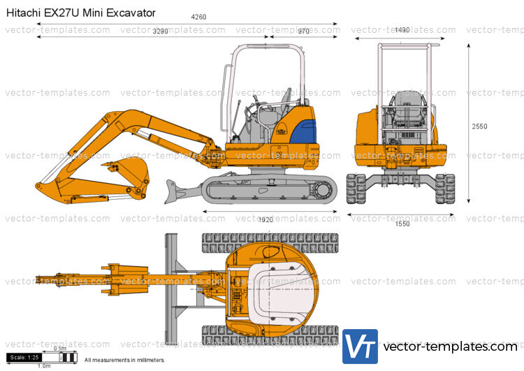 Hitachi EX27U Mini Excavator