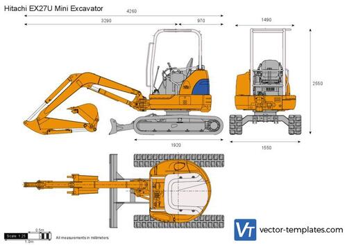 Hitachi EX27U Mini Excavator