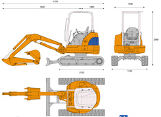 Hitachi EX35U Mini Excavator