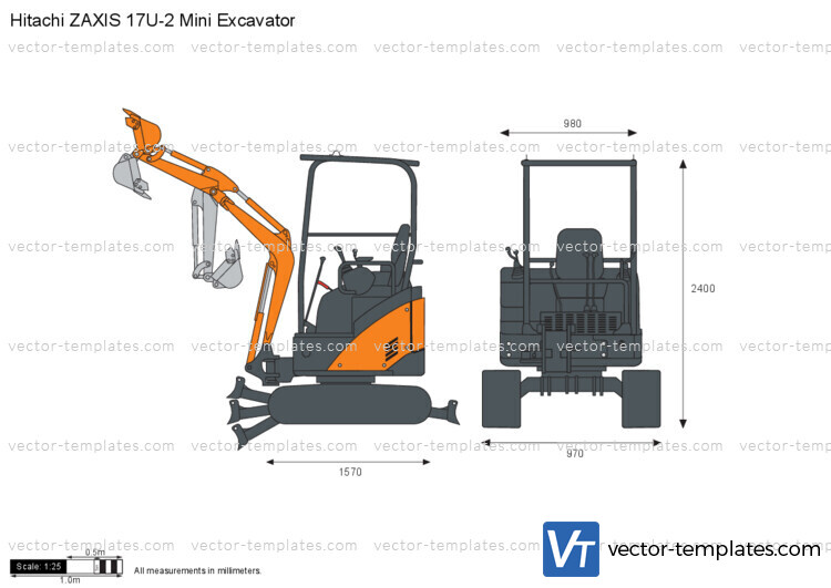 Hitachi ZAXIS 17U-2 Mini Excavator