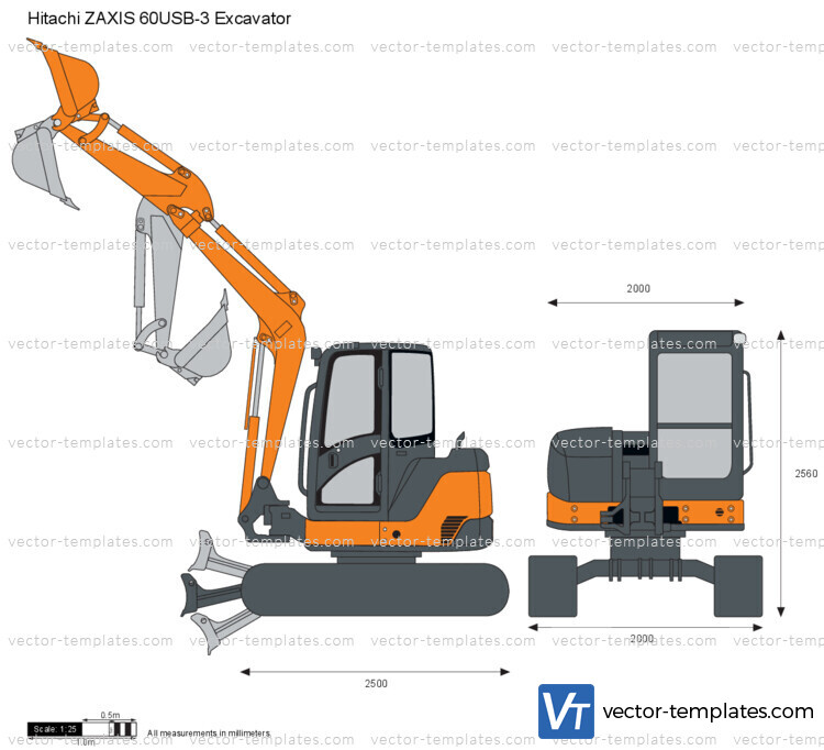 Hitachi ZAXIS 60USB-3 Excavator