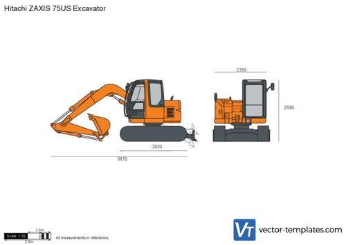 Hitachi ZAXIS 75US Excavator