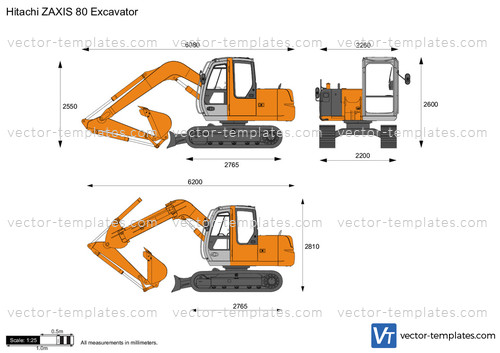 Hitachi ZAXIS 80 Excavator