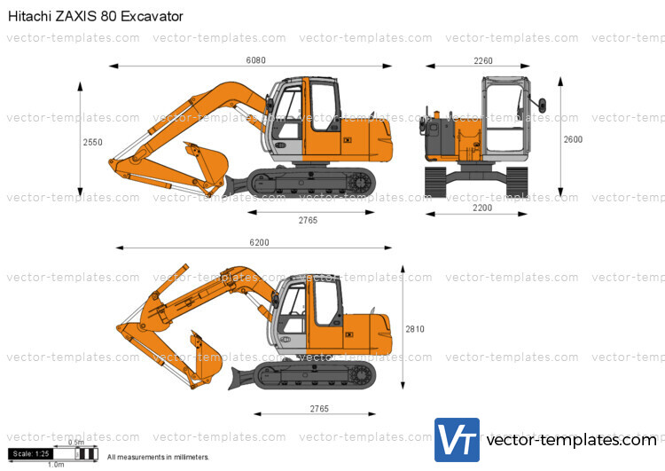 Hitachi ZAXIS 80 Excavator