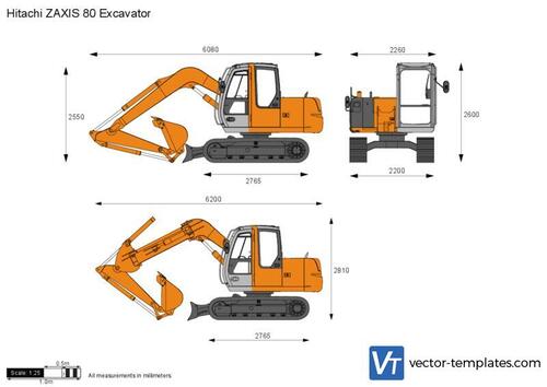 Hitachi ZAXIS 80 Excavator