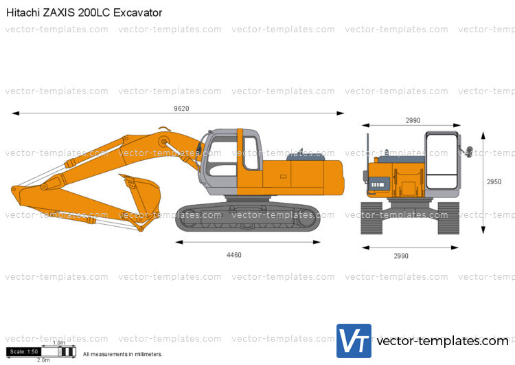 Hitachi ZAXIS 200LC Excavator