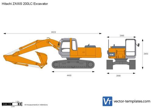 Hitachi ZAXIS 200LC Excavator