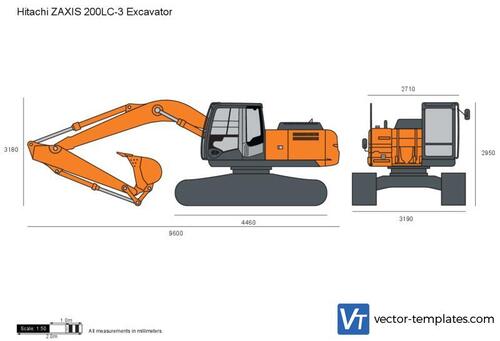 Hitachi ZAXIS 200LC-3 Excavator