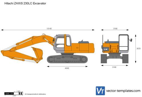 Hitachi ZAXIS 230LC Excavator