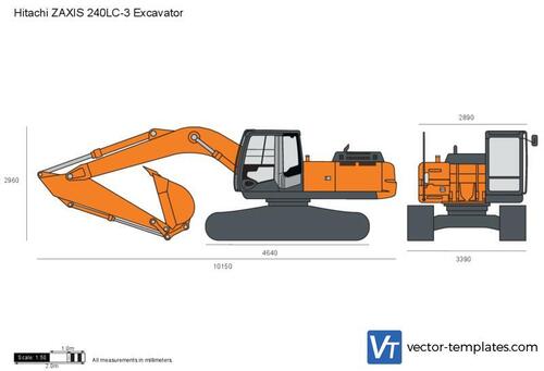 Hitachi ZAXIS 240LC-3 Excavator