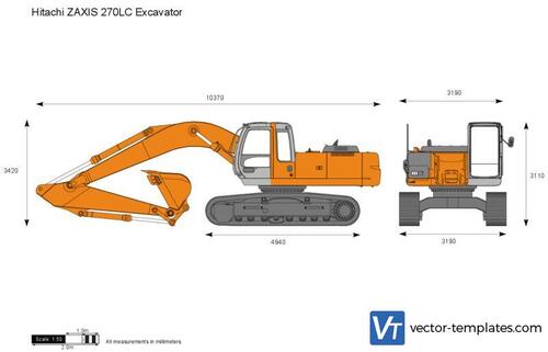 Hitachi ZAXIS 270LC Excavator