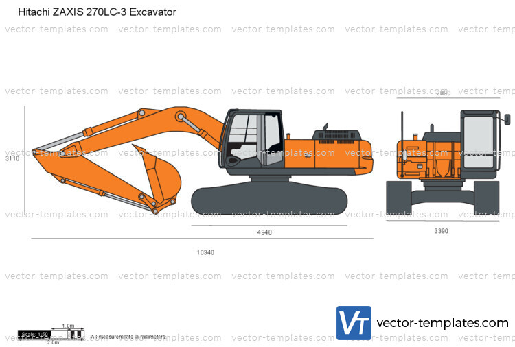 Hitachi ZAXIS 270LC-3 Excavator