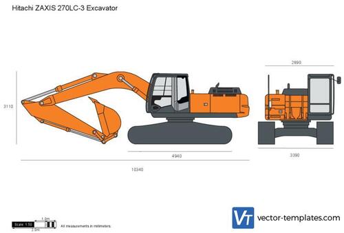 Hitachi ZAXIS 270LC-3 Excavator