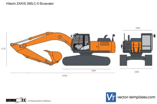 Hitachi ZAXIS 290LC-5 Excavator