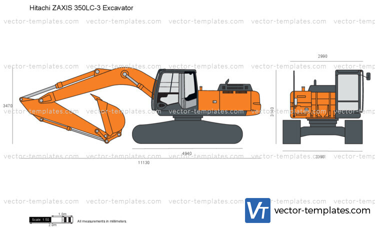 Hitachi ZAXIS 350LC-3 Excavator