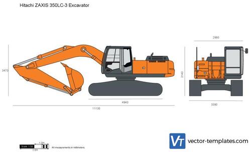 Hitachi ZAXIS 350LC-3 Excavator