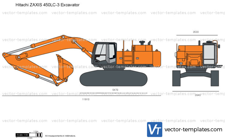 Hitachi ZAXIS 450LC-3 Excavator