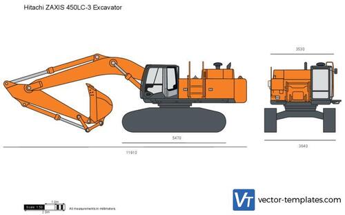 Hitachi ZAXIS 450LC-3 Excavator