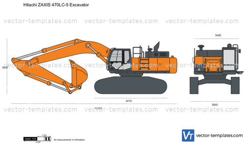 Hitachi ZAXIS 470LC-5 Excavator