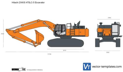 Hitachi ZAXIS 470LC-5 Excavator