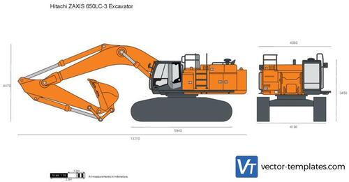 Hitachi ZAXIS 650LC-3 Excavator