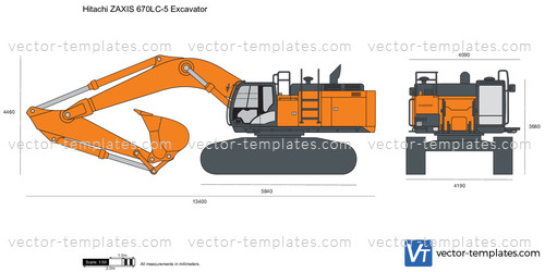 Hitachi ZAXIS 670LC-5 Excavator