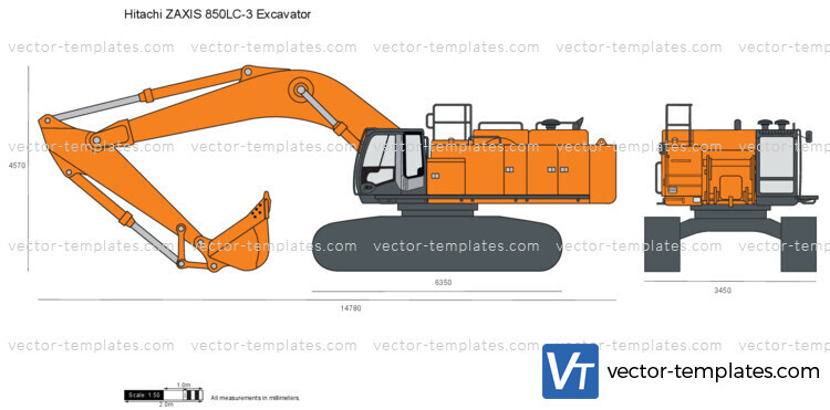 Hitachi ZAXIS 850LC-3 Excavator