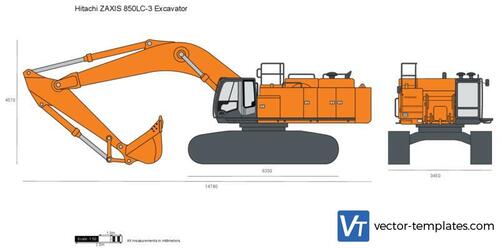 Hitachi ZAXIS 850LC-3 Excavator