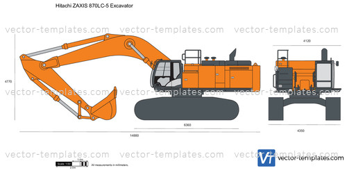 Hitachi ZAXIS 870LC-5 Excavator