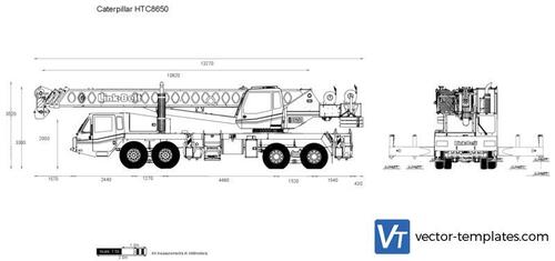 Caterpillar HTC8650 Crane