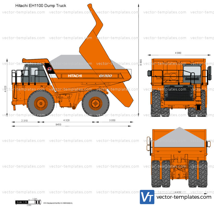 Hitachi EH1100 Dump Truck