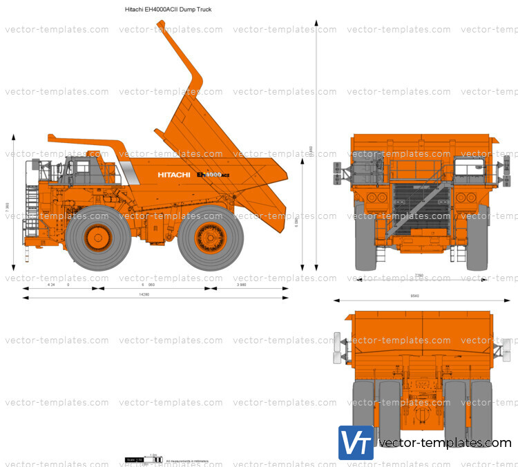 Hitachi EH4000ACII Dump Truck