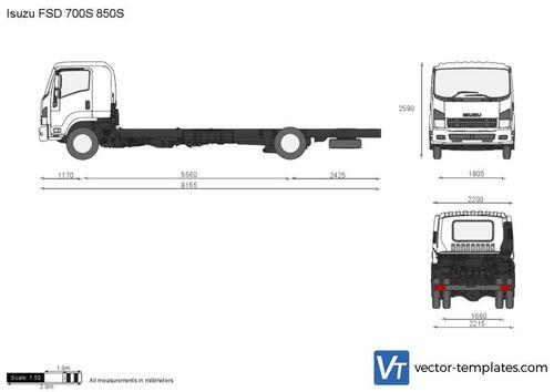 Isuzu FSD 700S 850S