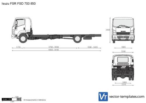 Isuzu FSR FSD 700 850