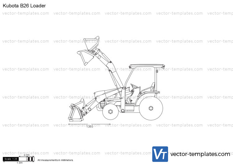 Kubota B26 Loader