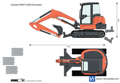 Kubota KX057-4 Mini Excavator
