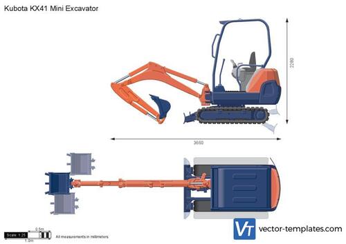 Kubota KX41 Mini Excavator