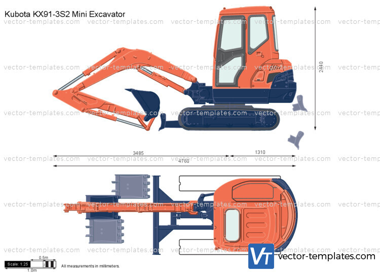 Kubota KX91-3S2 Mini Excavator