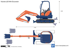 Kubota U25 Mini Excavator